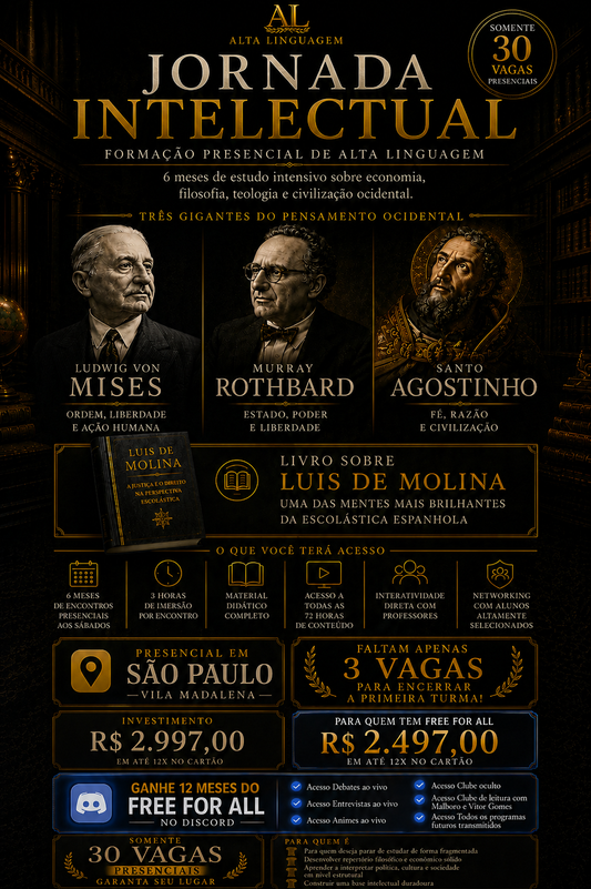 Jornada Intelectual — Formação Presencial Alta Linguagem